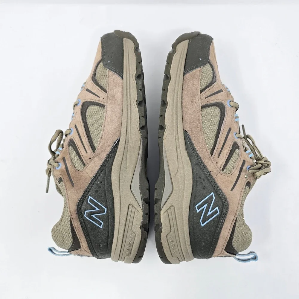 New Balance WW759BRS Brown Suede Country Walking Shoes Womens 9.5 D Wide ABZORB